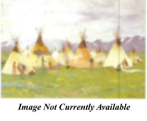 Blackfoot Tepees, Glacier Park, Montana